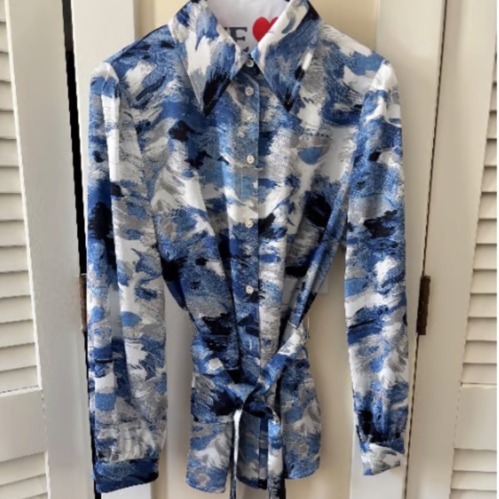 Misook Silk Top